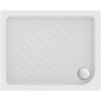 Eurovit dušas paliktnis 100x80 cm, Balts 3