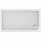 Eurovit dušas paliktnis 120x70 cm, Balts 3