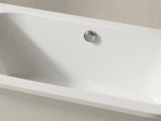 Evento 2 brīvi stāvoša vanna 175x75x62 cm, Balta  3