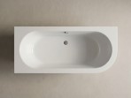 Evento 3 brīvi stāvoša vanna kreisā puse 175x75x62 cm, Balta 3
