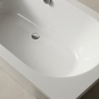 Evento 3 brīvi stāvoša vanna labā puse 175x75x62 cm, Balta 2