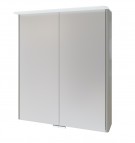 Exclusive SOFT Зеркальный шкаф 61x71 см, серый