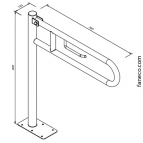 Faneco ручка 70 cm 2