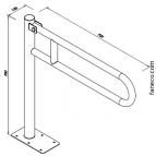 Faneco rokturis 70 cm 2