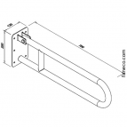 Faneco rokturis 70 cm 2