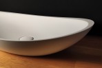 PAA Felice izlietne, 690x375 cm, Silkstone, balts 8