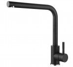 Forte Eko 2 virtuves maisitājs ar grozāmu snīpi, Black metallic