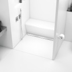 Fundo Riolito Neo 90x90 cm, ar kanālu pie sienas 300 mm 6