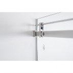 Dušas durvis nišām Gabija 120 cm 7