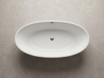 Galatea 1 brīvi stāvoša vanna 183x89x57 cm, Balta 2