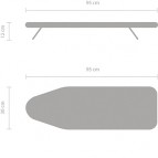 Galda gludināšanas dēlis 95 x 30 cm (S)Metallised 5