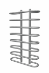 Gamma dvieļu žāvētājs 500x900, Matēts nerūsējošais tērauds 3