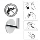 Gedy Gea dvieļu āķis, Hroms 3