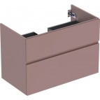 Geberit Aniara izlietnes skapītis 888x475 mm, h=605 mm, Matt rusty red