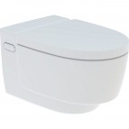 Geberit AquaClean Mera Comfort bidē tualetes pods ar vāku, balts