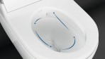 Geberit AquaClean Tuma Comfort bidē tualetes pods ar vāku, balts 8