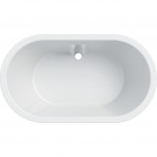 Geberit Bambini ovāla vanna zīdaiņiem 91x51,5 cm, Balta 