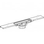Geberit CleanLine30 dušas noteka 90 cm, Pulēts nerūsējošais tērauds 6