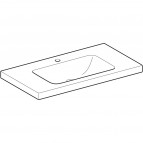 Geberit iCon Light pаковина с боковой поверхностью, белая, 90x48 cm 4
