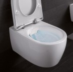 Geberit iCon sienas tualetes gludām sānu malām, Rimfree, balts 5