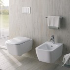 Geberit iCon Square sienas tualetes pods, Rimfree, balts 7