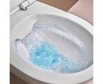 Geberit Aniara Rimfree piekaramis pods ar SC/QR vāku, Balts 7