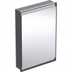 Geberit ONE spoguļskapis ar LED 60x90 cm, Melns matēts