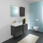 Geberit Option Basic spogulis ar LED 60x70 cm, Anodēts alumīnijs 3