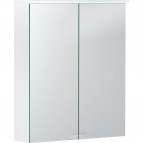 Geberit Option Basic spoguļskapis ar LED 56x68 cm, Balts