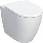 Напольный унитаз Geberit iCon Rimfree с крышкой 35×56×41 см, белый