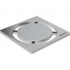 Geberit trapa reste apļaveida 8x8 cm, matēts tērauds