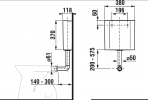 Jika MODUL  смывной бачок 3/8l, белый 3