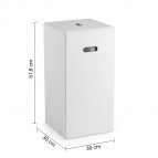 Gedy Ambrogio veļas grozs 53 l, Balts 2