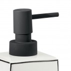 Gedy Lucrezia keramisks ziepju dozators 400 ml, Balts 3