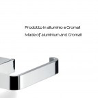 Gedy Lounge tualetes papīra turētājs, Hroms  4