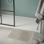 Gedy Fuzzy 50x80 vannas istabas paklājs, Gaiši bēšs 3