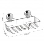 Gedy Hot dušas plaukts ar piesūcekni, Hroms 2