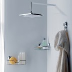 Gedy Hot dušas plaukts ar piesūcekni, Hroms 4