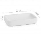 Gedy Ylenia ziepju trauks, Balts matēts 2