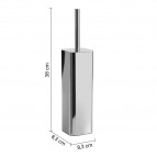 Gedy Jack tualetes birste ar turētāju, Hroms 2