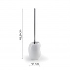 Gedy Iside tualetes birste ar turētāju, Balts  2