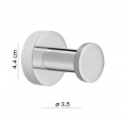 Gedy Ustica dvieļu āķis, Hroms 2