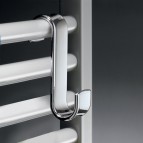 Gedy Merlino dvieļu āķis radiatoriem, Hroms 4