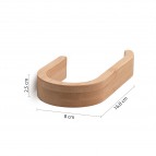 Gedy Himalaya держатель для туалетной бумаги, бамбук 2