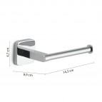 Gedy Tonga tualetes papīra turētājs, Hroms 2