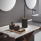 Gedy Ninfea zobu birstes turētājs, Melns matēts 3