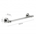 Gedy Nevis dvieļu turētājs 300 mm, Hroms 2