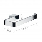 Gedy Lounge dvieļu turētājs, Hroms 2