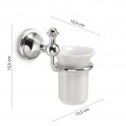 Gedy Nevis glāze ar turētāju, Hroms 2