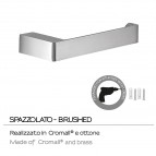 Gedy Pirenei tualetes papīra turētājs, Pulēts misiņš 3